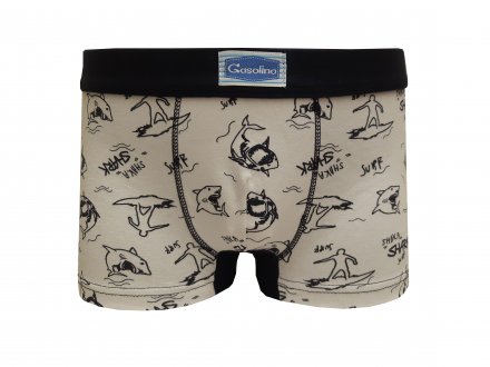 Gasolino boxerky chlapecké žraloci 3170 tmavě modré